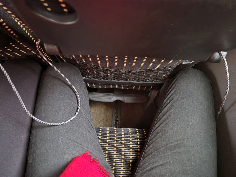 Alt for lidt benplads i fransk Flixbus